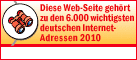 Auszeichnung vom Web-Adressbuch f�r Deutschland 2010