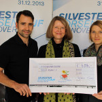 Spenden über 6.000 Euro für das Aegidiushaus beim Silvester-Börsenlauf 2013 in Hannover
