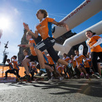 Startschuss für die Kids bei der Stadtlaufserie in Nürnberg. Foto: SportScheck / BMW