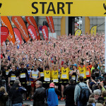 Start des Deutsche Post Marathon Bonn 2013. Foto: MMP