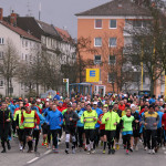 Hatten viel Spaß beim großen Testlauf zum E.ON Kassel Marathon: 800 Läuferinnen und Walker. Foto: Michael Bald