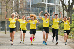 Lucy Diakovska lädt zum Deutsche Post Ladies Run. Quelle: MMP/Norbert Wilhelmi