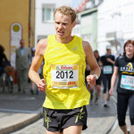 Sieger Marathon der Männer: Lukas Naegele. Copyright: Norbert Wilhelmi - FREIBURG MARATHON 2014