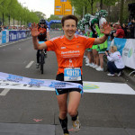 Marathon-Siegerin Anja Jacob. Quelle: SachsenSportMarketing GmbH
