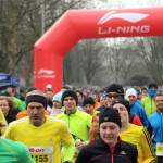 Start- und Ziel-Bereich des Paderborner Osterlaufs