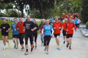 Der Frühstückslauf am Samstag wird immer beliebter. Foto: Michael Bald