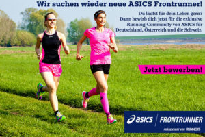 Bewerbungsphase für ASICS Frontrunner gestartet