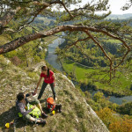 Einer von 5 Premiumwanderwegen rund um die Hohenzollernstadt Sigmaringen, den sogenannten DonauFelsenLäufen. Quelle: Stadt Sigmaringen