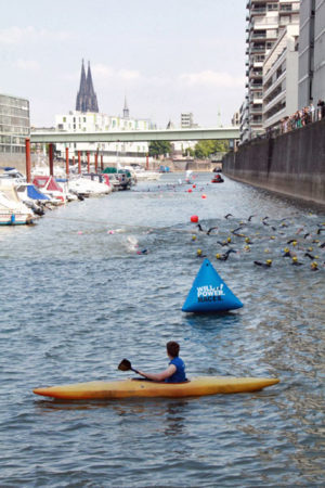 Der Rheinauhafen Triathlon Köln