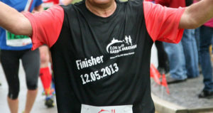 Finisher Shirt E.ON Kassel Marathon 2013