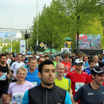 Marathonfeld beim Leipzig Marathon. Foto-Quelle: SachsenSportMarketing GmbH