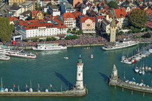 Sparkasse-Marathon - der Start in Lindau