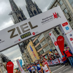 Zieleinlauf Köln Marathon. Copyright: Köln Marathon