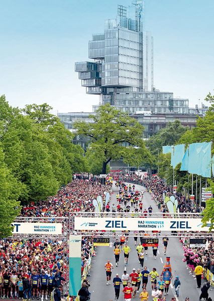 HAJ Marathon Hannover. Quelle: eichels Event, Florian Petrow