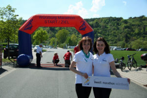 iWelt-Firmenlauf in Eibelstadt in der Vorbereitung. Foto-Quelle: iWelt-Marathon Würzburg