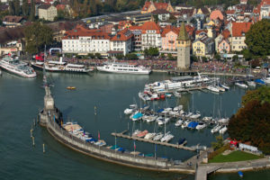 Sparkasse-Marathon – der Start in Lindau. Foto: Philipp Steurer