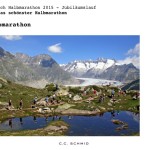Europas schönster Halbmarathon - der 30. Aletsch-Halbmarathon. Quelle: C.C. SCHMID