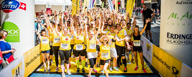 Deutsche Post Ladies Run kurz vor dem Start. Foto-Copyright: MMP