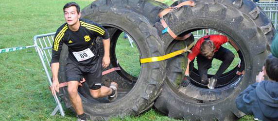 Bild vom 3. Trail Relay am Hügelgrab. Copyright: Sport Ziel 2014