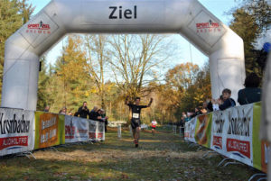 Oliver Sebrantke im Ziel. Copyright: Sport Ziel 2015