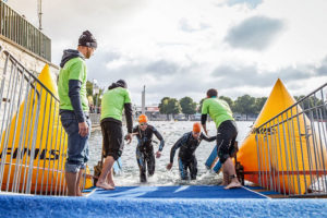 Maschsee Triathlon Hannover. Quelle: Christopher Busch