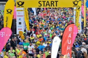 Der Start beim Deutsche Post Marathon Bonn. (Quelle: MMP)