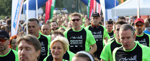 10 km CentrO-Lauf Oberhausen 2015. Quelle: pulsschlag