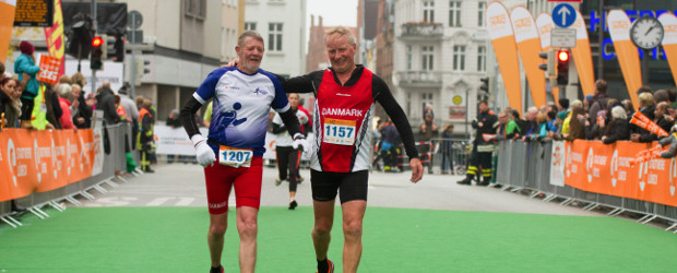 Über 150 Läufer kommen jedes Jahr aus Dänemark zum Marathon an die Trave. Foto: PE/Heger