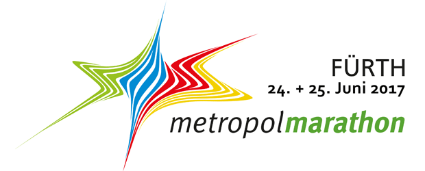 Logo des Metropolmarathons in Fürth 2017