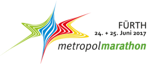 Logo des Metropolmarathons in Fürth 2017