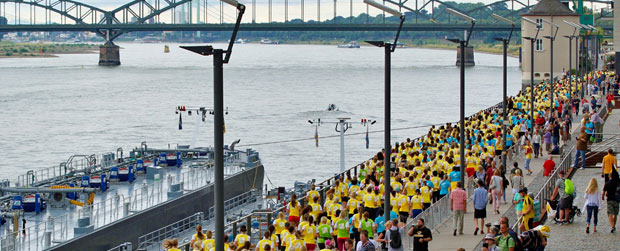 Deutsche Post Ladies Run in Köln. Fotos: MMP