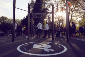 Eröffnung Outdoor Gym Playground (Insel der Jugend). Fotoquelle: adidas