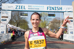 Deutsche Halbmarathon-Meisterin 2017: Sabrina Mockenhaupt. Copyright: Norbert Wilhelmi