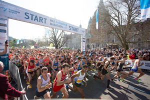 Start HAJ Hannover Marathon. Copyright: Norbert Wilhelmi