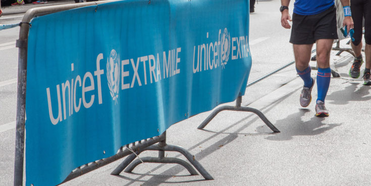MSD und UNICEF unterstützen den Luzern Marathon mit der Extra Mile. Quelle: SwissCityMarathon Lucerne