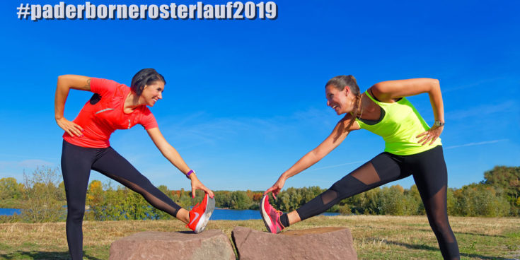 Annette und Evelyn trainieren für den Osterlauf in Paderborn. Foto: BRAUN media