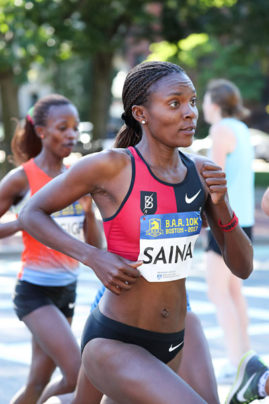 Betsy Sainaim startet beim 37. Mainova Frankfurt Marathon im starken Elitefeld. Quelle: Mainova Frankfurt Marathon