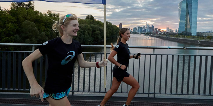 Katharina Heinig startet beim Mainova Frankfurt Marathon. Quelle: Mainova Frankfurt Marathon