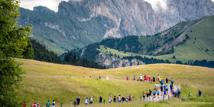 Seiser Alm Halbmarathon. Foto: Armin, Quelle: NEWSPOWER.IT